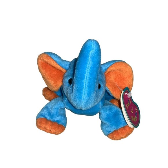 Avon Full O' Beans 1997 Jumbo the Elephant Bean Bag Stuffed Animal - Picture 3 of 9